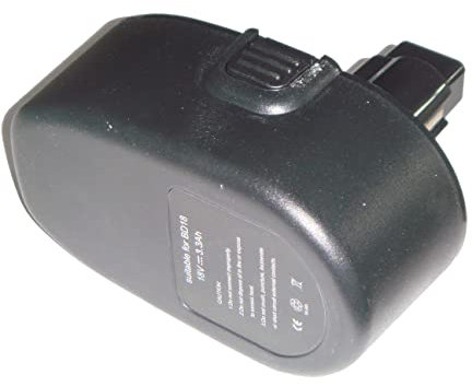 vhbw 1 x Battery Replacement for Black & Decker A9277, A9282, PS145, A9268 for Tools (3300 mAh, NiMH, 18 V)