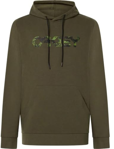Oakley Men's B1b Pullover Hoodie 2.0 Sweatshirt, Tiger Camo Green, XL