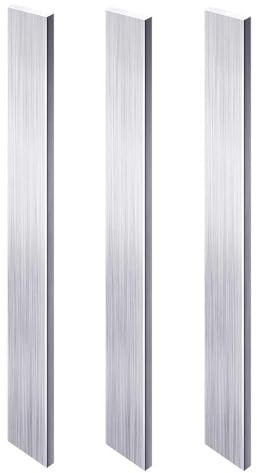 3 barras planas cuadradas de aluminio de 1/4 x 0.8 pulgadas de largo, placa plana de aluminio de 6 mm x 20 mm x 250 mm, placa plana de aluminio 6061 de uso general