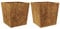 vidaXL Fioriere da Giardino 2 pz 50x50x50 cm in Acciaio Corten, fioriera, fioriera da Patio, Vaso Fiori da Esterni, fioriera da Esterno