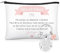 Jadive 2 Pièce Cadeau pour Nièce Tata Trousse à Cosmétiques et Porte Clé Tata E Nièce Cadeau pour Anniversaire Noël Retraite Saint Valentin Fête des Mères