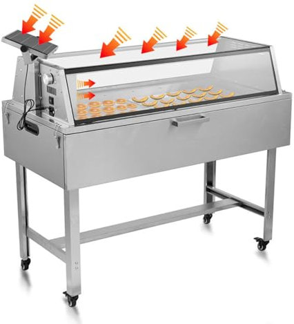 Déshydrateur Alimentaire À Énergie Solaire, Séchoir À Légumes En Acier Inoxydable 6 Plateaux 800 W, Réglage De La Température 60-80 ℃, Pour La Viande Séchée, Les Légumes, Les Fruits Et La Viande