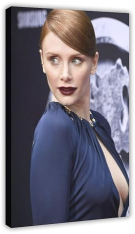 ahnld Bryce Dallas Howard Portrait-Poster, Leinwand, Poster, Schlafzimmer, Dekoration, Landschaft, Büro, Raumdekoration, Geschenk, 20 x 30 cm