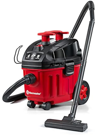 Vacmaster 4-Gallon 5 Peak HP Household Wet/Dry Vacuum - VF408B 1101