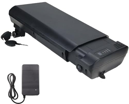 JHKJ Batterie al Litio per Portapacchi Posteriore per e-Bike da 36 V 10,5 Ah e 7,8 Ah; Batteria per Portapacchi per Bici elettrica da 24 V 10,4 Ah e 14 Ah.