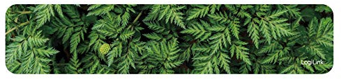 LogiLink ID0170 Wald Gaming Tastaturpad mit breit Handgelenkauflage Grün, 420 x 90 x 7mm