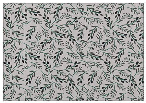 ABC TAPPETO MODERNO CUCINA OLIVE BRANCH 140X200 cm