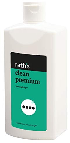 rath's Clean Premium - 500 ml Liquid Hand Cleaner / Hand Wash Paste for Heavy/Intensive Dirt With Walnut Shell Flour as Rubbing Agent Microplastic-Free