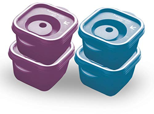 Tupperware Crystalwave - Contenitore da 275 ml, 4 pezzi