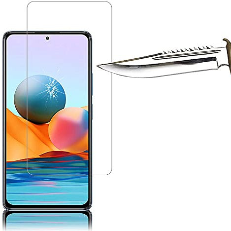 annaPrime® 1 Film Vitre Verre Trempé de Protection d'écran pour Xiaomi Redmi Note 10 Pro 6.67 - Transparent