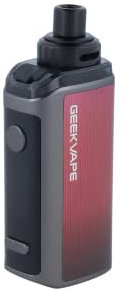 GeekVape Obelisk 65 E Zigarette | 2500 mAh | bis 65 Watt Ausgangsleistung | 4,5 ml Tankvolumen | zwei DL-Verdampferköpfe enthalten | Farbe: Ruby