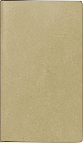 rido/idé Monatskalender Modell TM 12 2024 2 Seiten = 1 Monat Blattgröße 8,7 x 15,3 cm hellbraun