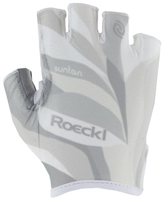 Roeckl Sports Fahrradhandschuh IBIO, Unisex High Performance Handschuh, Grau 6.5
