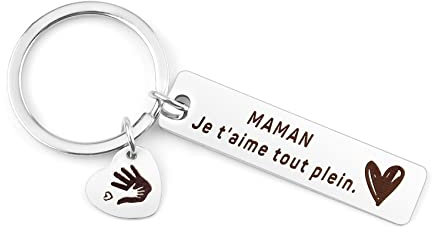 Cadeau Maman Noël - Porte-Clés, Moins De 10 Euros, Anniversaire, Fête Des Mères, Future Maman