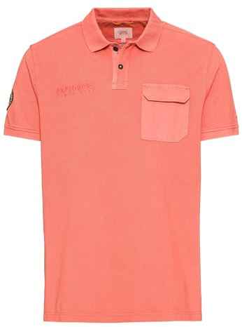 camel active Herren Piqué Poloshirt aus zertifiziertem Organic Cotton