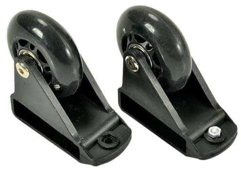2 Pieces Leveling Casters Ladder Balance Bar Wheels Lightweight Ladder Accessories Cart Accessories for Machine Shelves