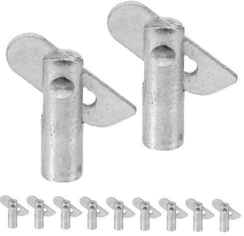 Hoement 25stücke Kleine Gerüstteile Ersatz Professionelle Gerüstfestbolzen Sicherungsbolzen Für Gerüste Befestigungsteile Stahl