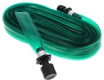 KITANDOVE Tubo Flessibile Piatto Per Irrigazione Fori Tubo Flessibile Per Irrigazione Esterna Connettore 1/2 Pollice Per Giardini E Orti