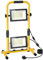Yofuly Foco LED de Trabajo 2 * 100W, Portátil Luz de Construcción con Cable de 3M e Interruptor Independiente, 2 Cabezas Ajustables, Luz Portátil 6500K IP66 para Taller, Obras, Exterior y Garaje