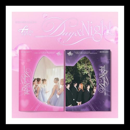FIFTY FIFTY [DAY & NIGHT] 3rd Mini Album (DAY + NIGHT - 2 Ver Set.) SEALED