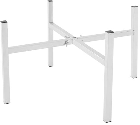 Zalydala Feuerstelle Ständer, Edelstahl Feuerstellenständer für Outdoor-Kocher - Höhenverstellbar, Rostfrei (201 Edelstahl), 19/27 Größenanpassung, Ideal für Camping & Garten