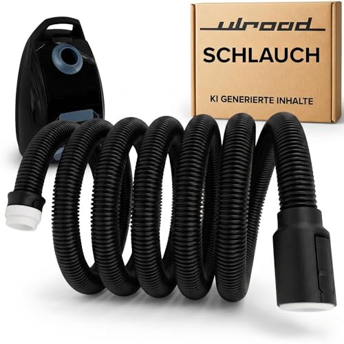 ULROAD Staubsaugerschlauch geeignet für Bosch Siemens Staubsaugerschlauch 572612 00572612 Ersatzteil Q5.0 Z5.0 6.0 4.0-1,5m