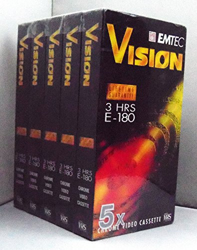 EMTEC E180 Blank Tapes