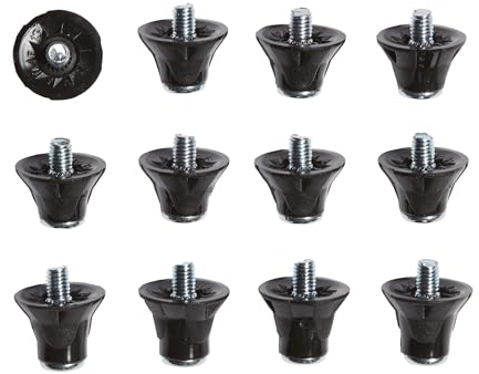 adidas Replacement Football Studs Stollen, Multicolor, One Size