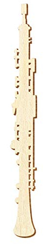 Oboe - Oboe de madera (35 cm, 100 unidades)