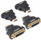 BENFEI HDMI to DVI-D DVI Adapter, HDMI to DVI-D DVI Bidirectional Male to Female Adaptor with Gold-Plated Cord 4 Pack