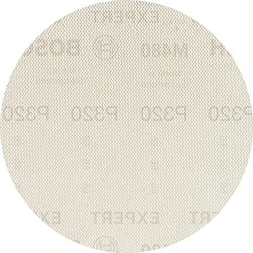 Bosch 50x EXPERT M480 Schleifnetz (für Farbe auf Holz, Hartholz, Ø 125 mm, Körnung 320, Professional Zubehör Exzenterschleifer, Schwingschleifer)