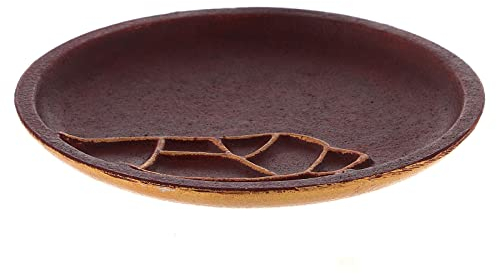 Holyart Kerzenteller Aluminium 12cm rot