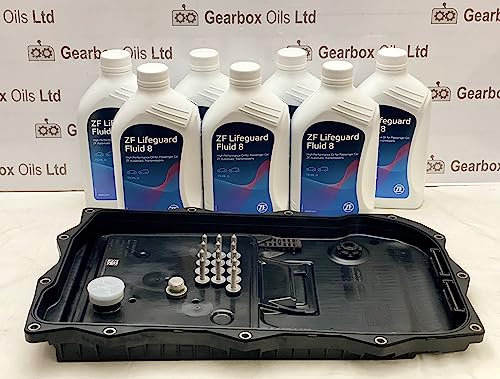 Genuine bmw 5 series zf 8 speed automatic gearbox sump pan filter 7L oil kit