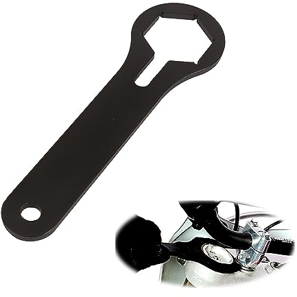 OldBones Chiave universale da 50 mm per forcella del motociclo, chiave per rimozione braccio, chiavi a punta singola
