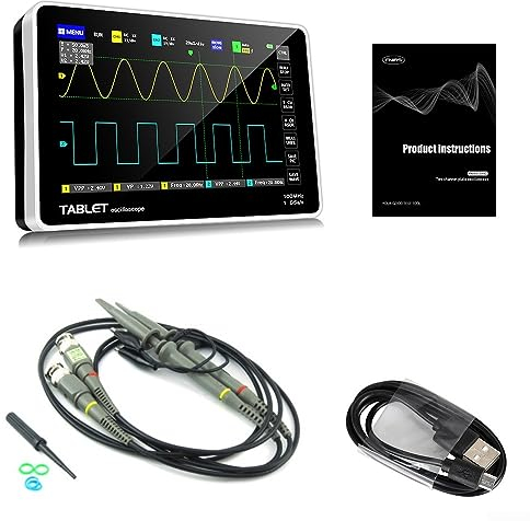 1013D Digitales Tablet-Oszilloskop, 17,8 cm (7 Zoll), 100 MHz, 1 GS, Abtastrate