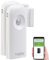 Luminea Home Control Fensteralarm WLAN: 2er-Set 2in1-WLAN-Tür-/Fenstersensoren und PIR-Sensoren, mit App (Bewegung Melder Batterie Alarm, WLAN-Alarmsystem-Kits, Überwachungssysteme)