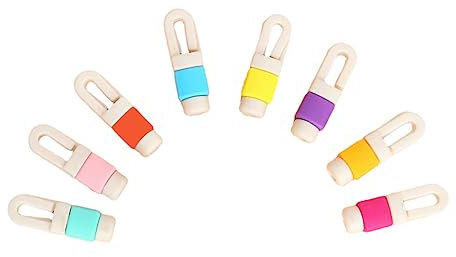 OSALADI 8stücke Kabelwickler Für Kopfhörerkabel Wiederverwendbare Schutz-hub Und Organizer Für Kabel Multifunktionale Verwicklungsfreie Aufbewahrungslösung Zufälliger Farbe Für