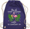 Turnbeutel Rucksack - Karneval & Fasching - Taschen - Bin da kann losgehen und ja es eskaliert eh I Flamingo Kostüm Lustig Mallorca - Unisize - Lila - flamingo-rucksack karnevalsbeutel faschings