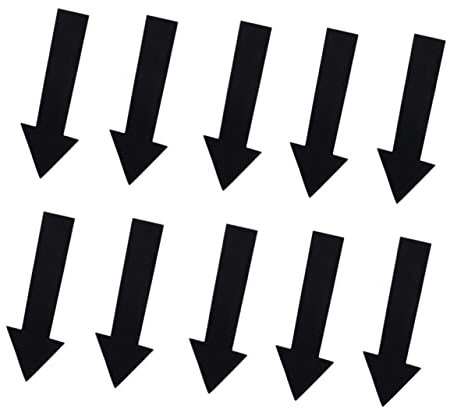 Uonlytech 30pièces Autocollants Fléchés Amovibles Pour Sol Stickers Indicateurs Pour Escaliers Et Murs Pratiques Et Réutilisables