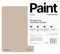 Hemway - Peel & Stick Sample for Our Interior Paint - Sandy Beige | A5 Damage-Free, Accurate Colour Swatch | Test Our Matt Finishes for Interior Decor | Easy to use and eco-friendly