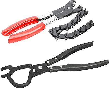 yksiahfi 38350 Exhaust Hanger Removal Pliers Universal Exhaust Tail Pipe Steel Copper Tubing Cutter Cutting Chain Pliers