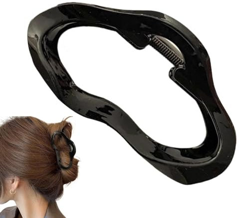 Pinzas para el cabello para cabello grueso,Pinzas para el cabello | Pinzas para el cabello con garra de moda para peinar - Hermosos accesorios para el cabello para mujer, pinza gruesa para el pelo par