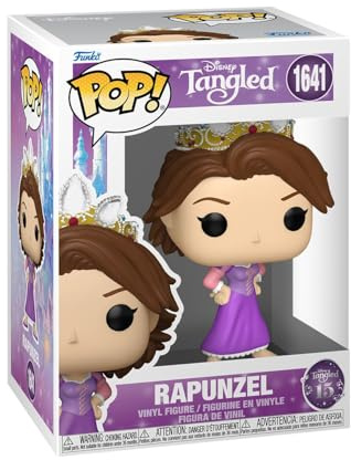 Funko POP! Disney: Tangled - Rapunzel | Offizielles Cartoon/Animation Merch - Vinyl Sammelfigur als Regal Deko - Geschenkidee zum Geburtstag für Fans und Sammler