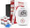 Sinocare Glucómetro, 100 x Tiras Medidor Glucosa en Sangre, Medidor Sangre Glucosa en Sangre - mg/dL (Safe AQ Voice)