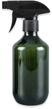 LXHZSY Pulverizador Agua 2 Botellas de plástico con pulverizador, Gran Capacidad, humectante de Alta presión, contenedor vacío for estilistas y peluqueros.(Dark Khaki,300ml)