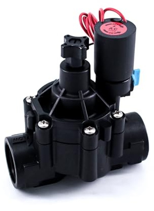 GUIFANG 1/2 3/4 1 Normally Closed Solenoid Valve With Flow Adjustment 220V 12V 24V For Farm Garden Landscape Irrigation(1-1/4,DC Latching(9-12V))