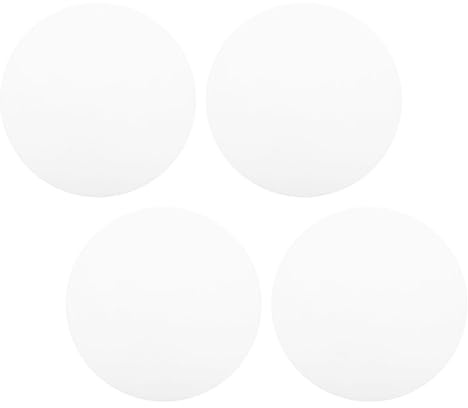 EPIGEIST 4 Paneles Redondos De AcríLico Para Pantalla De LáMpara De Techo Repuesto De Cubierta De Luz De 7.08 Pulgadas Con Difusor Para IluminacióN Interior Y DecoracióN De Hogar
