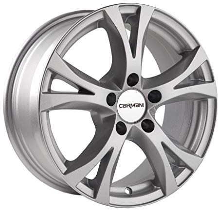 CARMANI 09 Compete kristall silber 8x18 ET42 5.00x115 Hub Bore 70.30 mm - Alu felgen