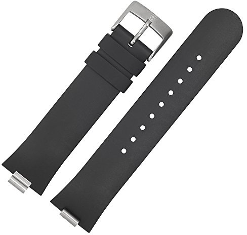 Victorinox Uhrenarmband 09mm Kunststoff Schwarz - 004416
