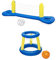 Jeu de jouets de piscine gonflables Volleyball